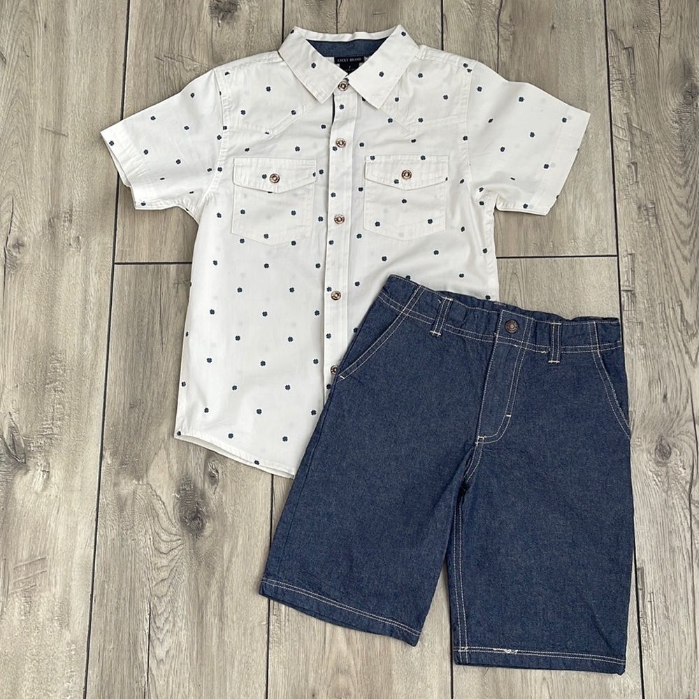 Lucky Brand Boy 2 Peace Set Size 7